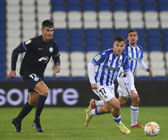 El Sanse sufrió ante el Ibiza su tercera derrota consecutiva. (Jon Urbe/Foku)
