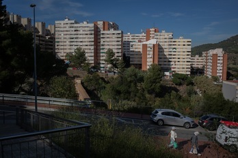 Barrio de Ciutat Meridiana, en Barcelona. (David ZORRAKINO/EUROPA PRESS)