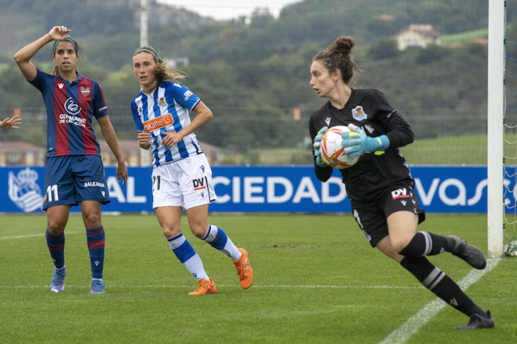 Realak etxetik kanpoko partida guztiak irabazi ditu, Barcelonaren kontrakoa izan ezik. (Gorka Rubio/Foku)