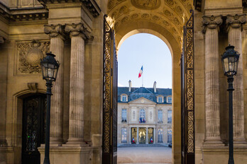 Palacio del Eliseo, sede de la Presidencia francesa. (www.elysee.fr)