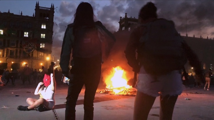 Las manifestaciones en México a favor del aborto libre, reflejadas en este documental. (ZINEBI)