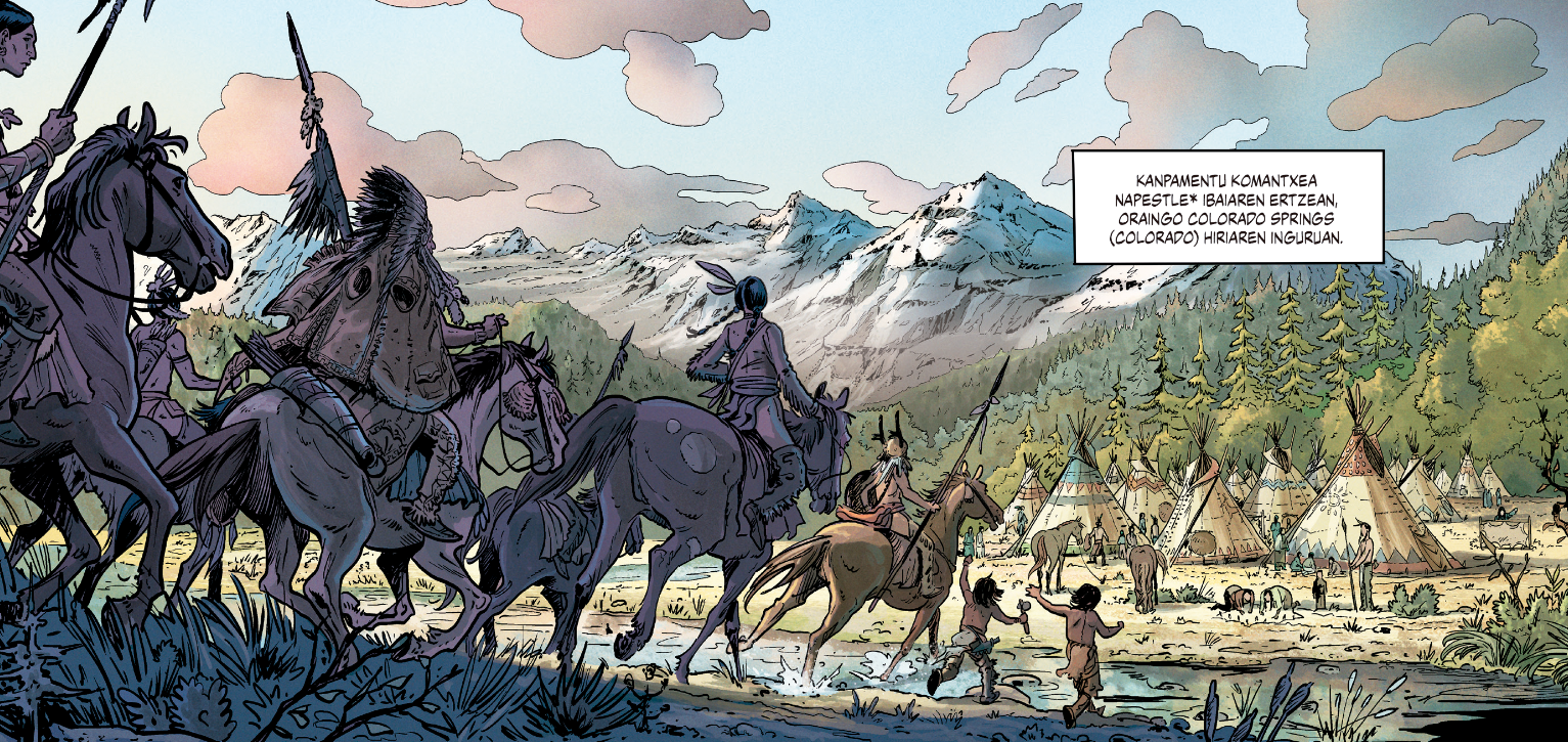 Indioek berebiziko garrantzia dute istorioan.