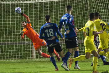 El Leioa se enfrentó al VIllarreal el año pasado y este lo hará con el Elche. (Monika DEL VALLE/FOKU)