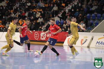 Osasuna Magna ha sumado su segunda victoria local de la temporada. (Twitter XOTA)