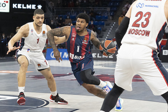 Baskonia, que viene de una derrota ante el CSKA, quiere lograr la primera victoira liguera de la etapa Spahija. (Raúl BOGAJO/FOKU)