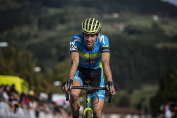 Aitor Hernández ha logrado su segunda victoria de la temporada en Lezama. (Aritz LOIOLA/FOKU)