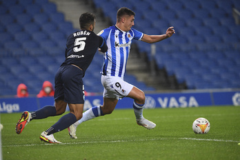 El Sanse necesita mejorar juego y resultados en el Reale Arena. (Jon Urbe/Foku)