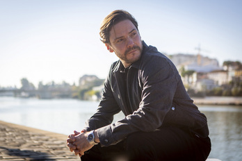 Daniel Brühl, durante su paso por el Festival de Sevilla. (Lolo VASCO / FESTIVAL DE SEVILLA)