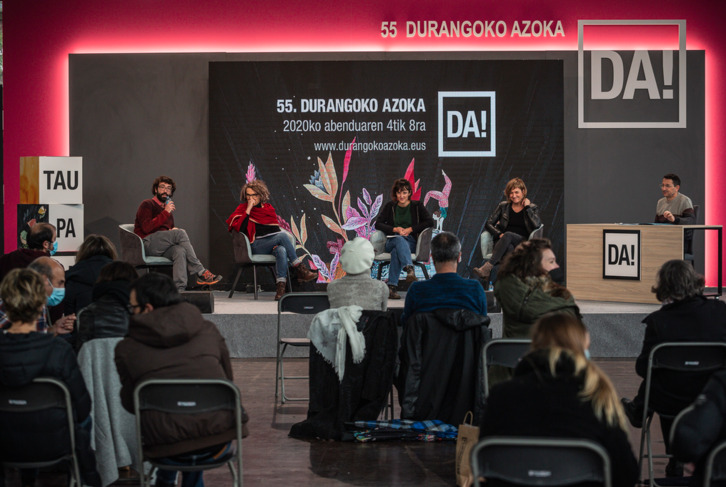 Iaz, izurriaren eraginez, ezohiko irudia erakutsi zuen Landakok. (Aritz Loiola | FOKU)