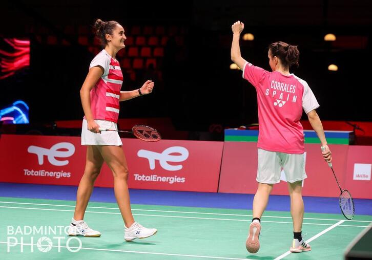 Clara Azurmendi no ha podido superar la primera ronda en Indonesia. (@BadmintonESP)