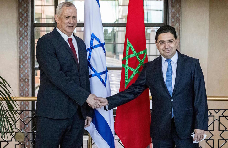 Israel y Marruecos firman un aucerdo en materia de Defensa. (Fadel SENNA / AFP) 