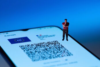 La implantación del pasaporte no ha evitado la ola en el Estado francés. (Joel SAGET/AFP)