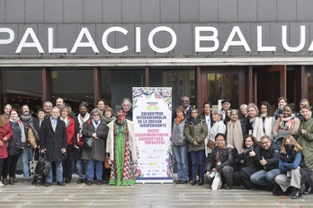 Baluarte ha acogido estos días los Encuentros Internacionales de la Edición Independiente con la participación de unos 300 profesionales. (Idoia ZABALETA/FOKU)