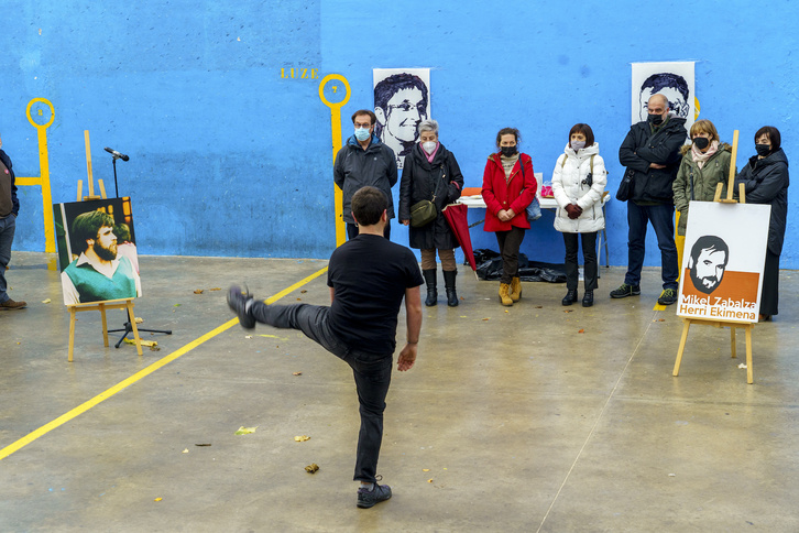 Acto celebrado este sábado en Donostia. (Gorka RUBIO/FOKU)