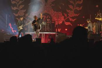 Gatibu hizo las delicias del público en su esperado concierto. (Monika DEL VALLE/FOKU)