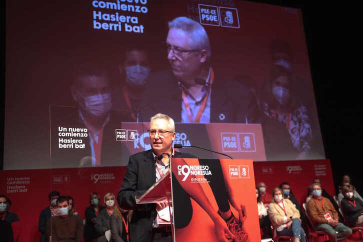 Jose Ignacio Asensio, Gipuzkoako PSEko idazkari nagusi berria. (PSE Gipuzkoa)