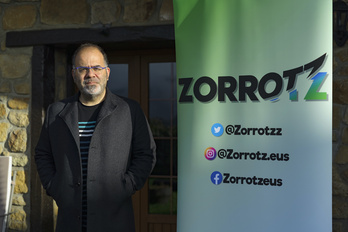 Igor Meltxor ha puesto en marcha el proyecto "Zorrotz". (Aritz LOIOLA/FOKU)