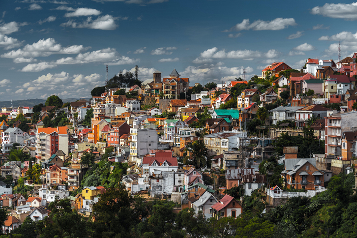 Antananarivo hiriburua (Getty images).