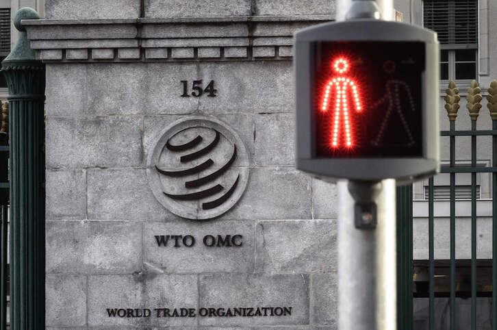 Sede del la Organización Mundial del Comercio (OMC) en Ginebra (Fabrice COFFRINI/AFP)