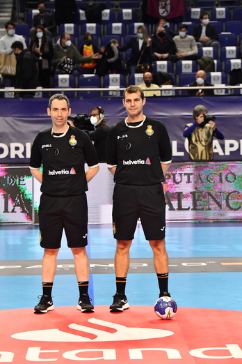 Jon Bustamante (izq.) y Javi Álvarez (der.). (RFEBM)