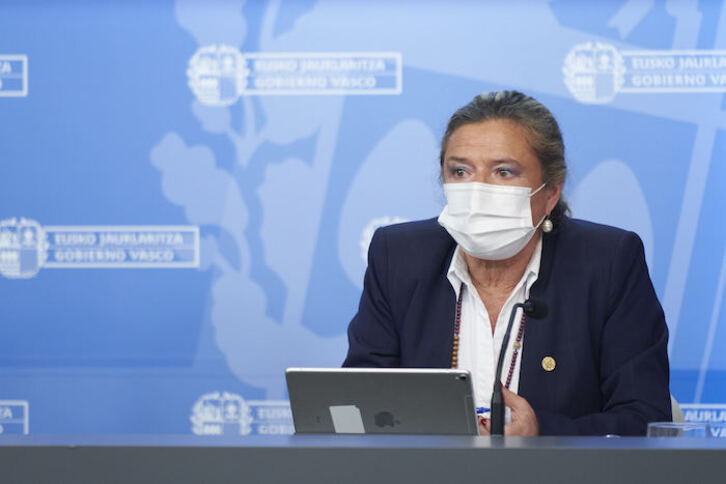 La consejera Gotzone Sagardui. (IREKIA)
