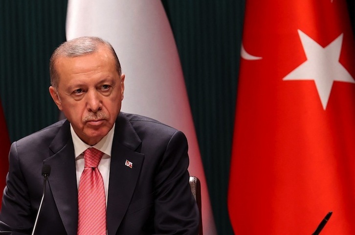  El presidente turco, Recep Tayip Erdogan. (ADEM ALTAN-AFP)