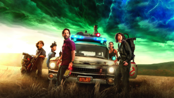 McKenna Grace, Logan Kim, Paul Rudd, C. O’Connor, Finn Wolfhard. (NAIZ)