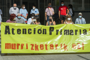 Movilización en defensa de la Atención Primaria.          (Monika DEL VALLE I FOKU)