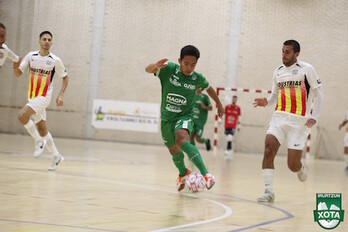 Neno es duda hasta última hora. El tailandés no pudo entrenar este jueves. (XOTA)