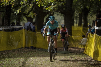 Gorka Izagirre partirá como favorito en Ametzaga tras ser el más fuerte en Abadiño. (Aritz LOIOLA/FOKU)
