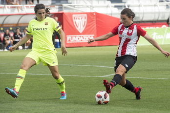 Athleticek Barcelonaren aurka jokatutako azken sei partidak galdu ditu. (Monika del Valle/Foku)