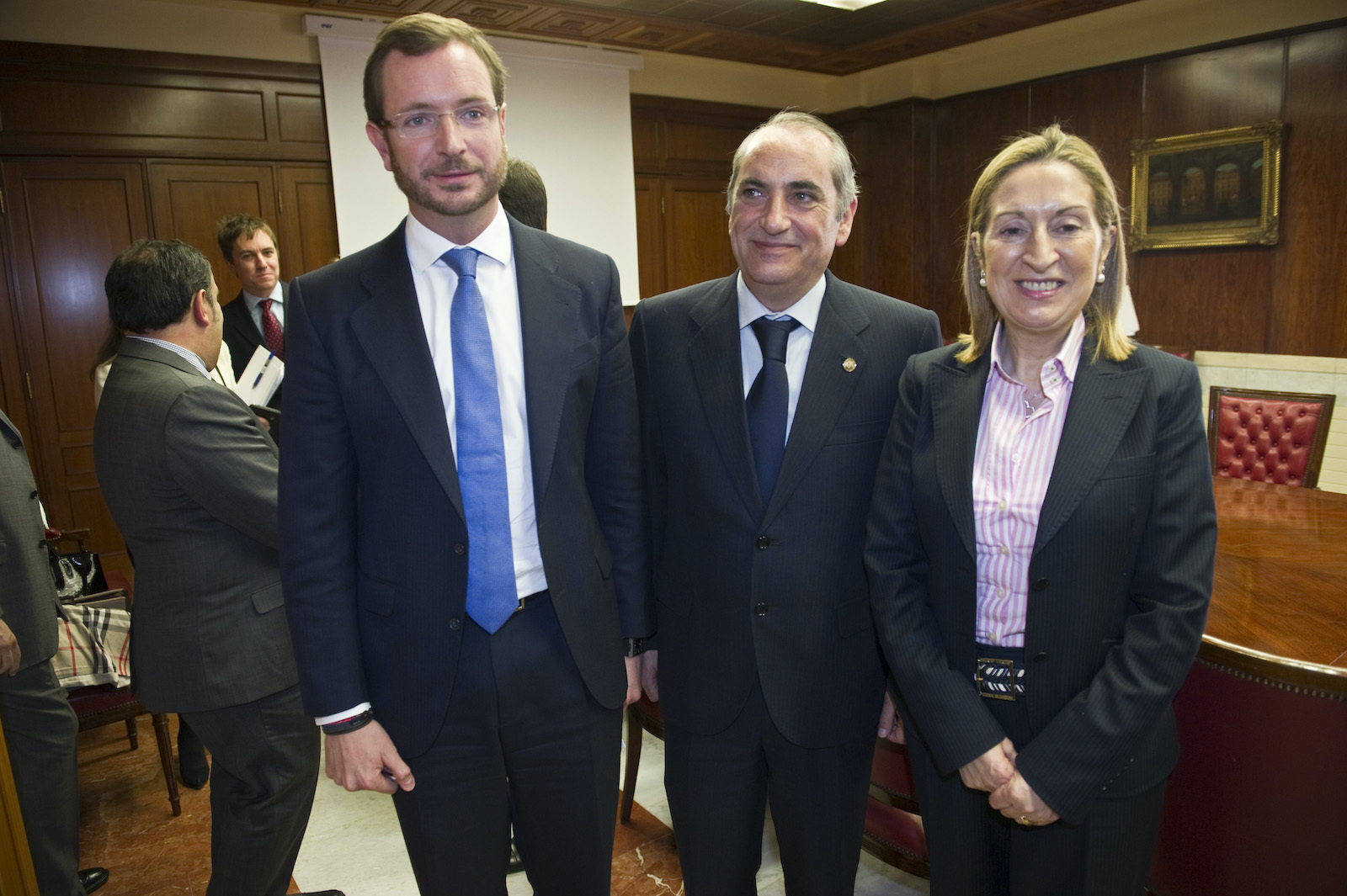 Javier Maroto, Iñaki Arriola y Ana Pastor. (Juanan RUIZ/FOKU)