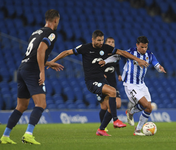 El Sanse ha encadenado tres derrotas en casa, donde no gana desde la primera jornada. (Jon Urbe/Foku)