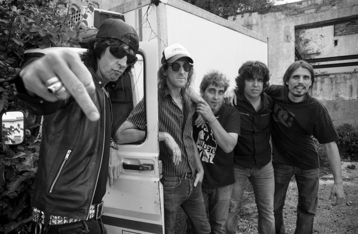 Los integrantes de la banda Víctimas Club. (DOSPORDOS)