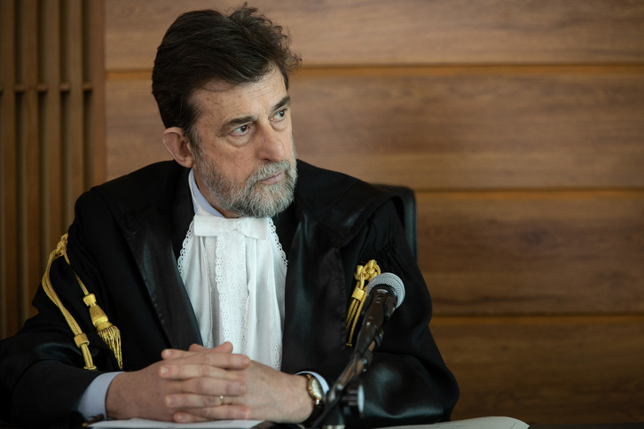 Dentro del reparto coral Nanni Moretti se reserva el papel del juez. (NAIZ)