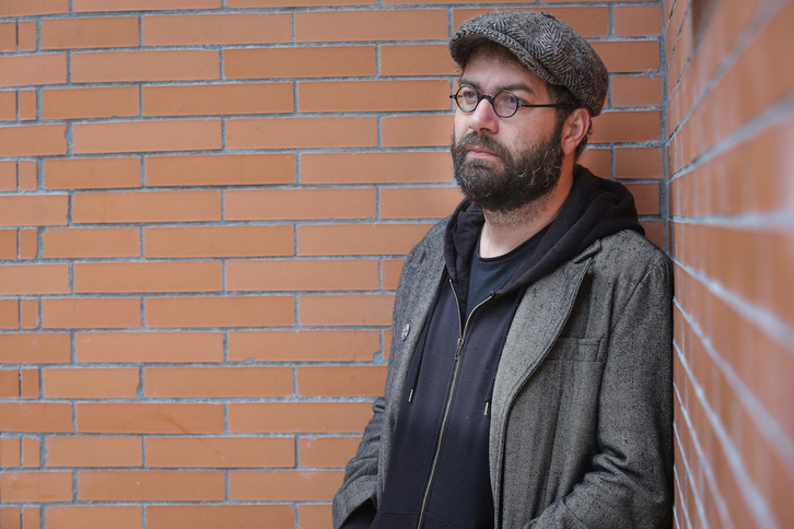 Diego Díaz, autor de ‘Pasionaria. La vida inesperada de Dolores Ibarruri’. (Iván G. FERNÁNDEZ)