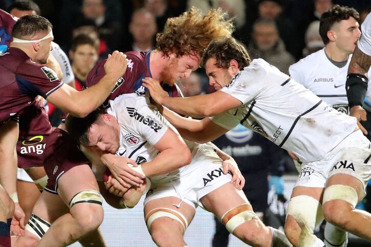 Máxima intensidad en el Bordeaux-Toulouse de la pasada semana. (ROMAIN PERROCHEAU/AFP)