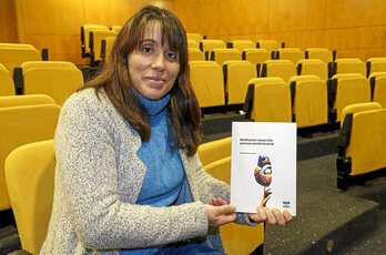 Maialen Berridi Agirre familia medikua. (Gorka RUBIO I FOKU)