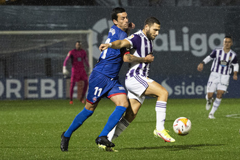 El Amorebieta no gana en Lezama desde que se impuso al Valladolid, hace seis jornadas. (Monika Del Valle/Foku)