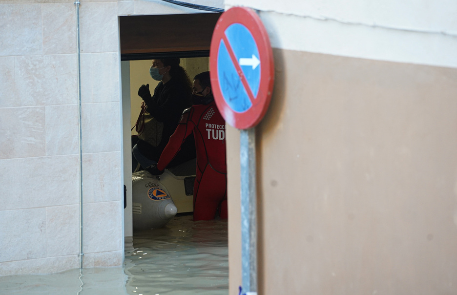 Los pisos bajos han sido los más afectados por las riadas. (Jagoba MANTEROLA/FOKU) Los pisos bajos han sido los más afectados por las riadas. (Jagoba MANTEROLA/FOKU)