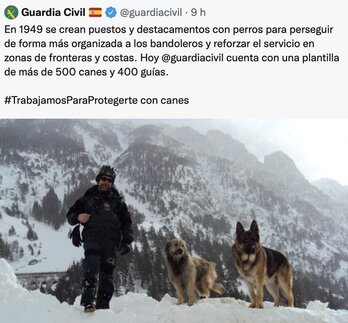 Publicación de la Guardia Civil en la que se refiere a los maquis como «bandoleros».