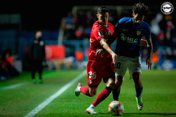El Alavés ha dado muchas facilidades en defensa y ello le ha costado su eliminación copera. (Twitter ALAVÉS)