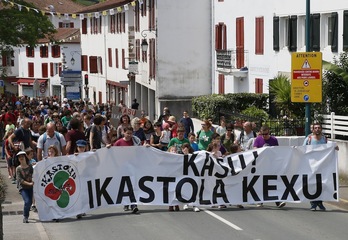 Murgiltze ereduaren aldeko mobilizazio aniz izan dira urteetan zehar. (BOB EDME)