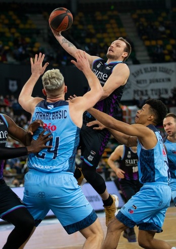 Rafa Luz ha resultado providencial en su retorno. (A. ARRIZABALAGA / ACB PHOTO)