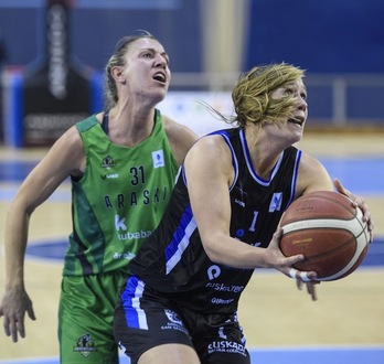 Kutxabank Araskik eta IDK Euskotrenek beren aukerak baliatu nahi dituzte. (Jon URBE / FOKU)