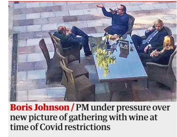 La fotografía polémica, en la información de ‘The Guardian’.