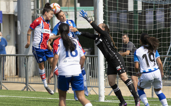 Alaves eta Realaren arteko EH Kopako finalerdia, uda honetan jokatutakoa. (Jagoba MANTEROLA/FOKU)