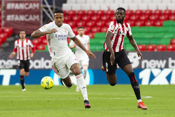 Berenguer es una de las bajas por coronavirus ante el Real Madrid. (Monika DEL VALLE / FOKU)