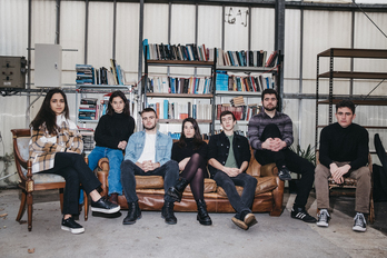 Kresala elkarteko dantza taldearen bueltan sortu zen Mugan talde donostiarra. (FARIZZANO)