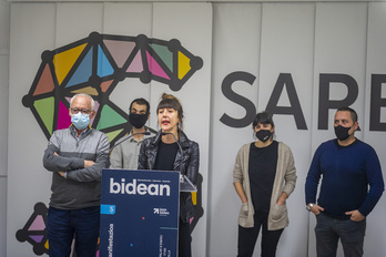 Portavoces de Sare anuncian el cambio de cara a la cita del próximo 8 de enero. 